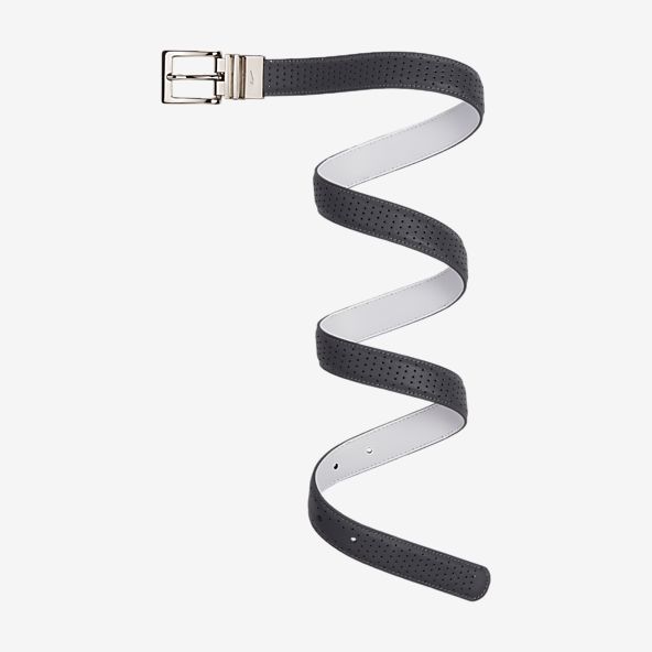 nike men's single web reversible golf belt
