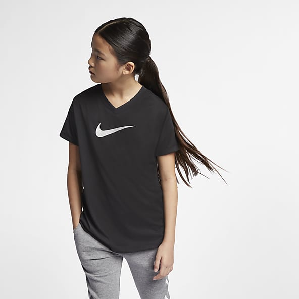 Girls' Graphic & T-Shirts. Nike.com