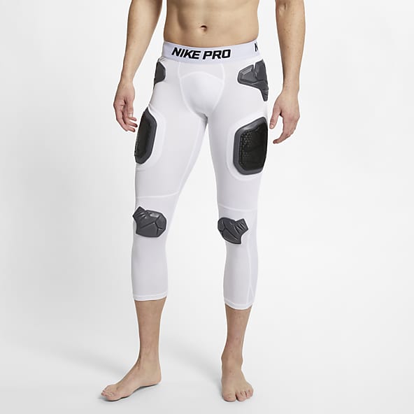 Nike Men's Hyperstrong Hardplate Football Tights Pants White