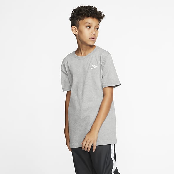 Grijs sales nike shirt
