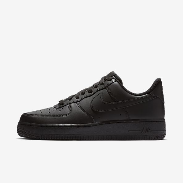 Black Air Force 1 Shoes. Nike CA