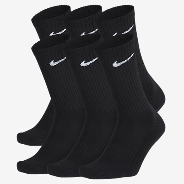 mens black socks nike