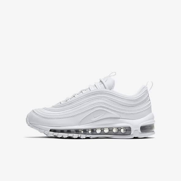 White Air Max 97 Shoes.