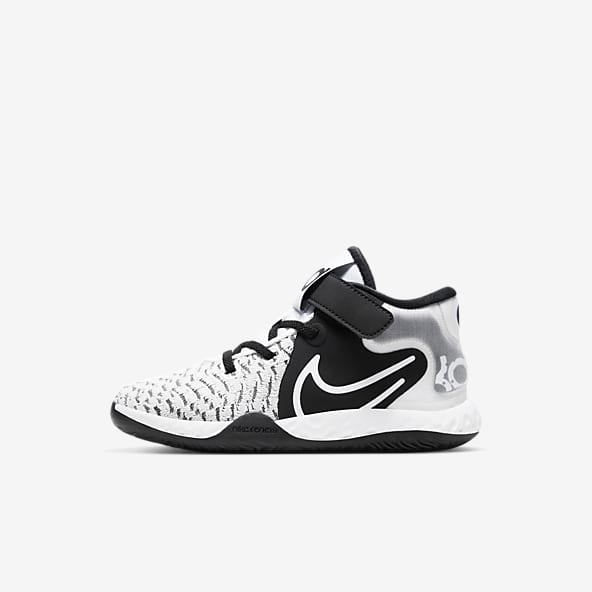kevin durant shoes black and white