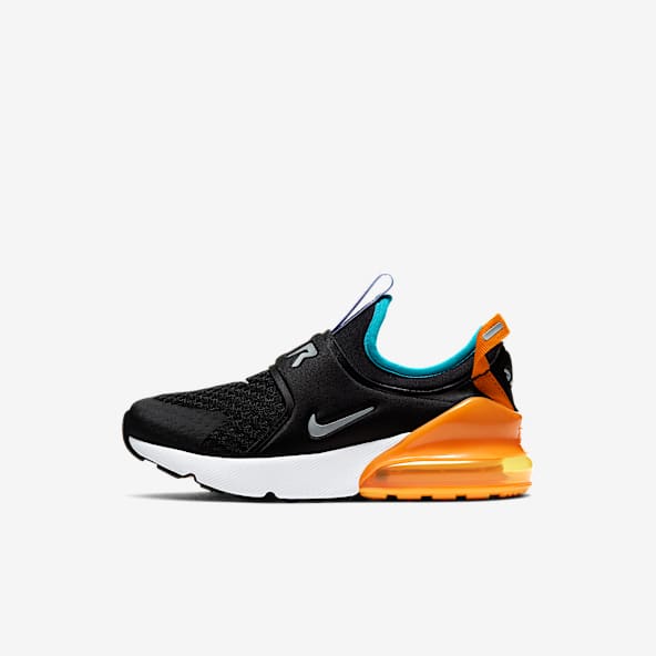 black and red nike 270s