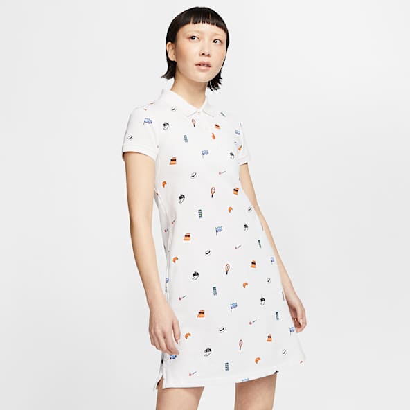 nike dress white