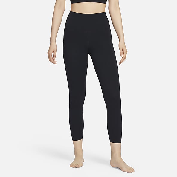 Nike Drifit Flared Yoga Full Length Pants in Black  Lyst
