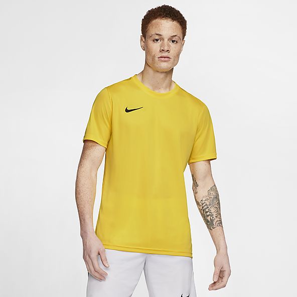 nike yellow shirt mens