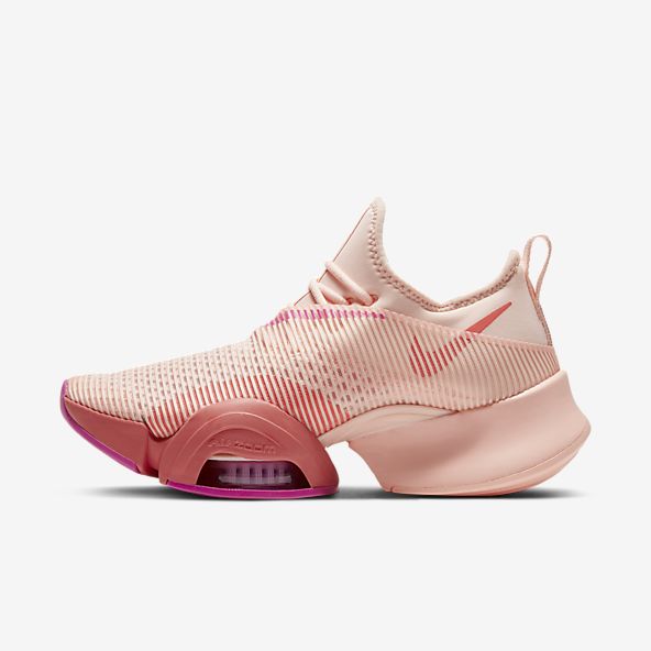 pink nike gym trainers