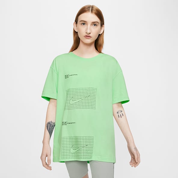 green nike top womens