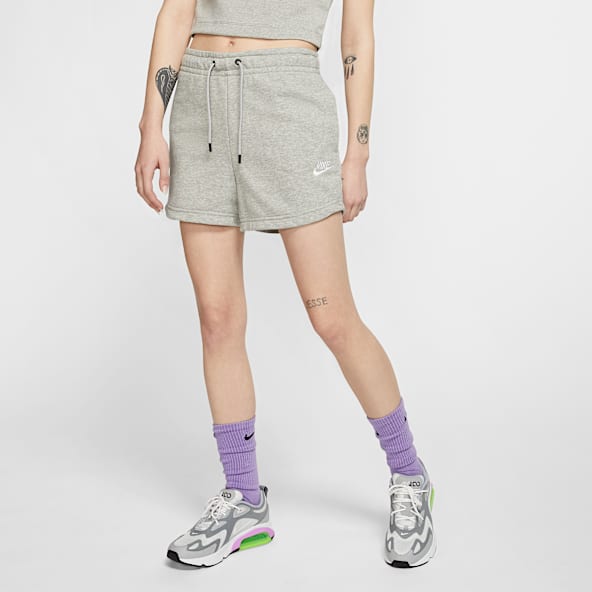 nike fleece shorts womens