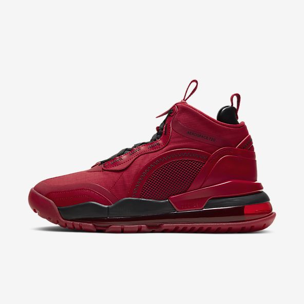nike jordan shoes red colour