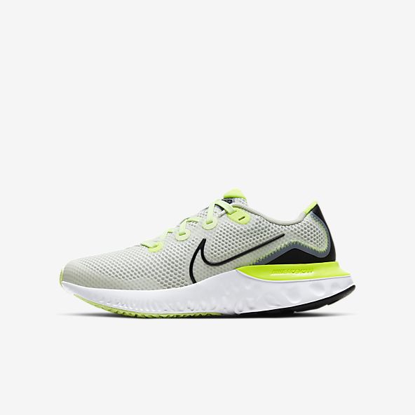 green nike shoes for kids