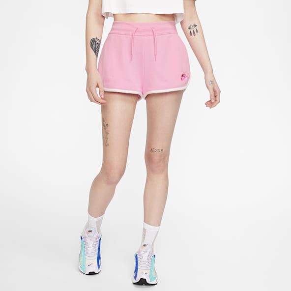 nike shorts fleece womens