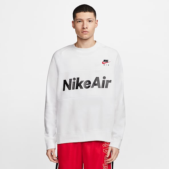 red nike air sweatshirt