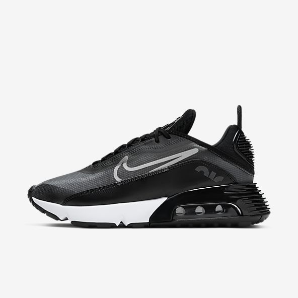 nike air max shoes black and white