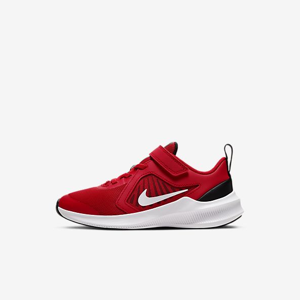 nike white and red shoes