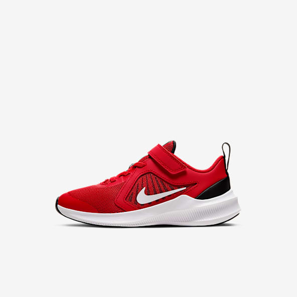 red nike trainers junior