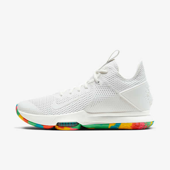 all white lebron shoes