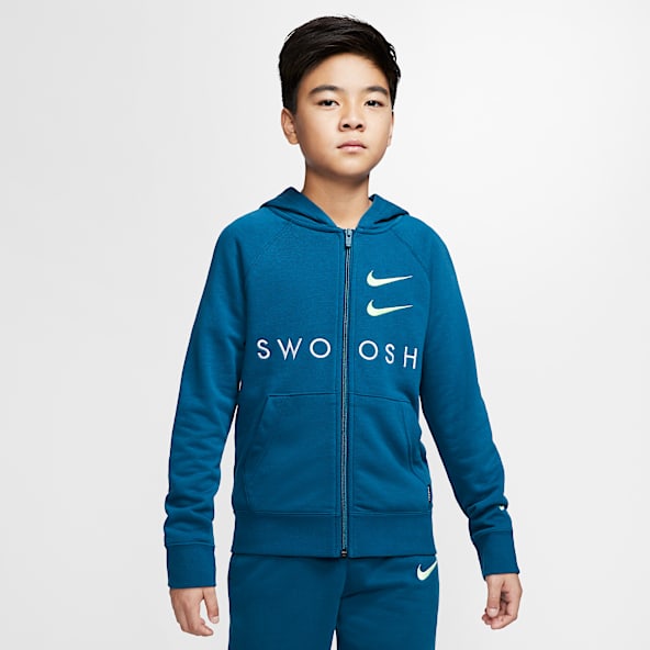 nike baby blue jumper