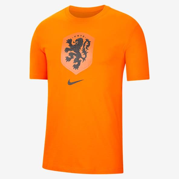 neon orange nike shirt
