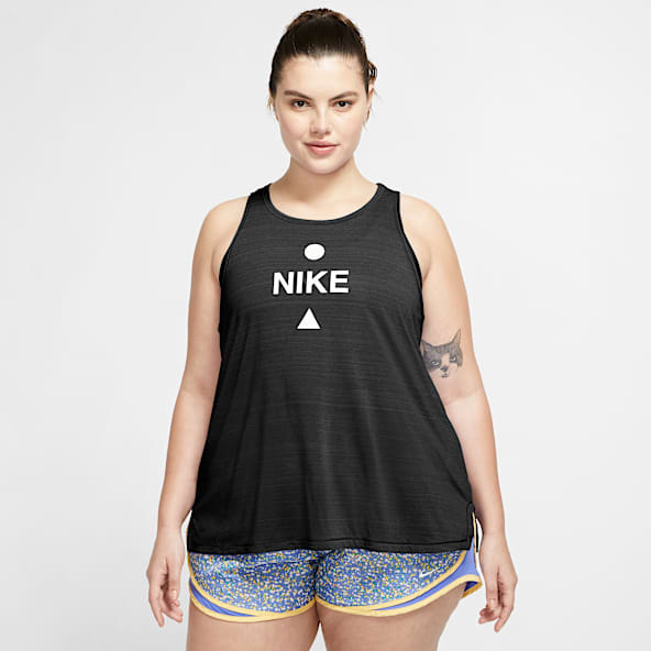 green nike tank top