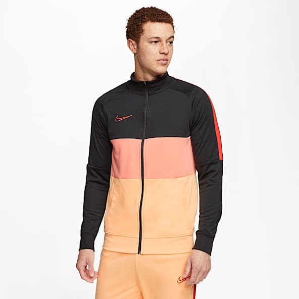 nike dri fit tracksuit black and pink