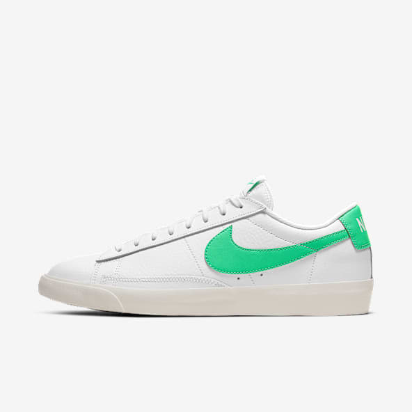 nike blancas piel