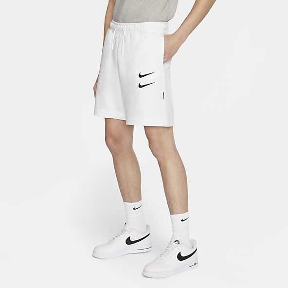 men's nike sportswear swoosh french terry shorts