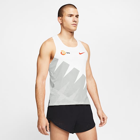 red and white nike tank top