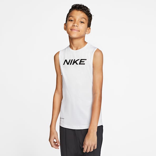 youth dri fit sleeveless shirts