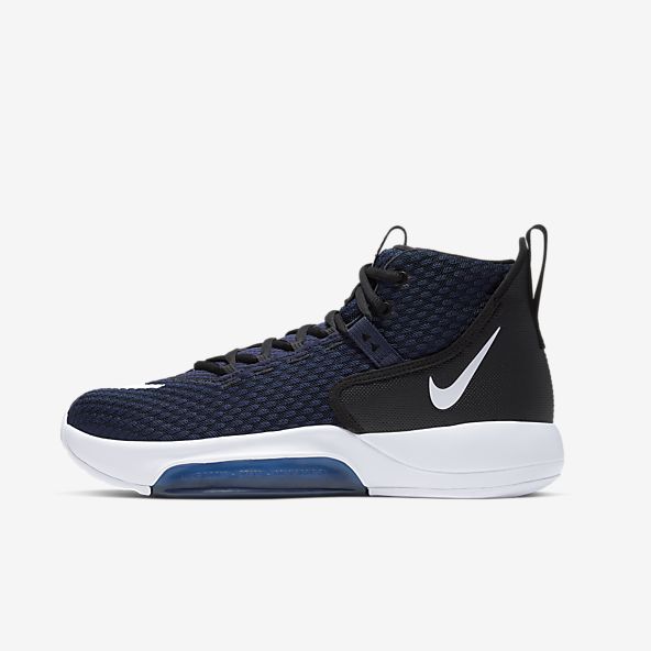 navy blue nike basketball shoes