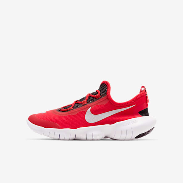nike running shoes red and white