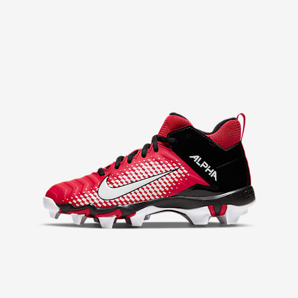 nike alpha cleats red