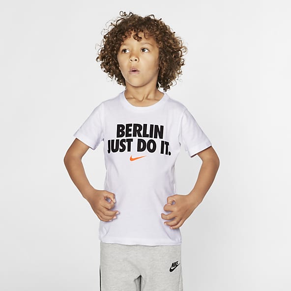 T shirt hot sale nike bambino bianche