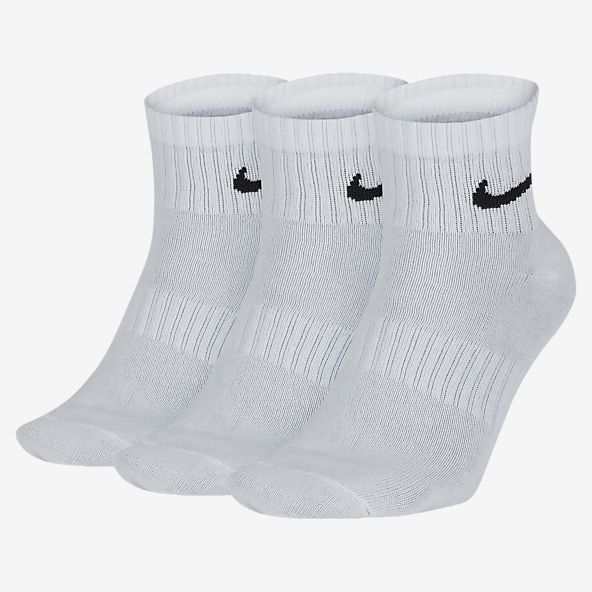 nike mens white socks