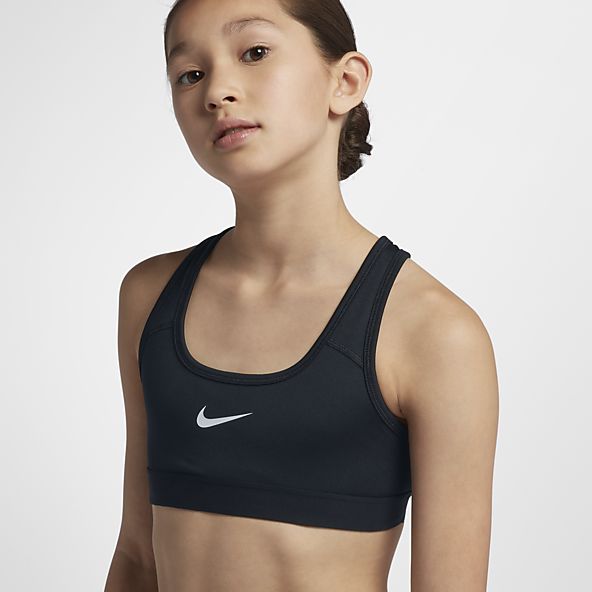 girls nike pro sports bra