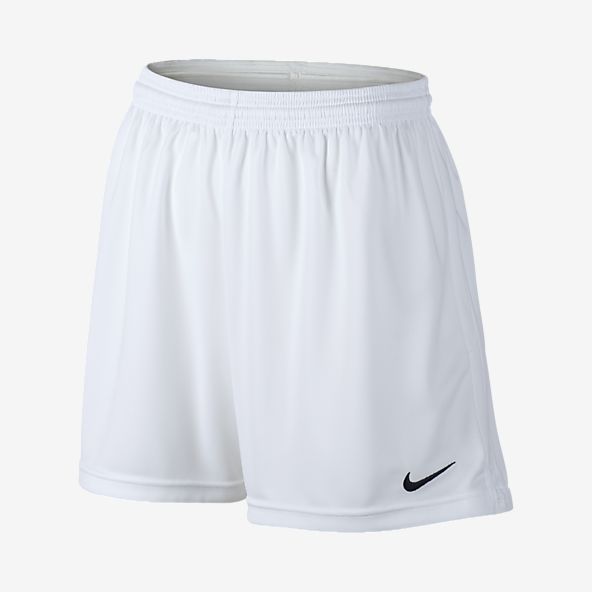 white nike athletic shorts