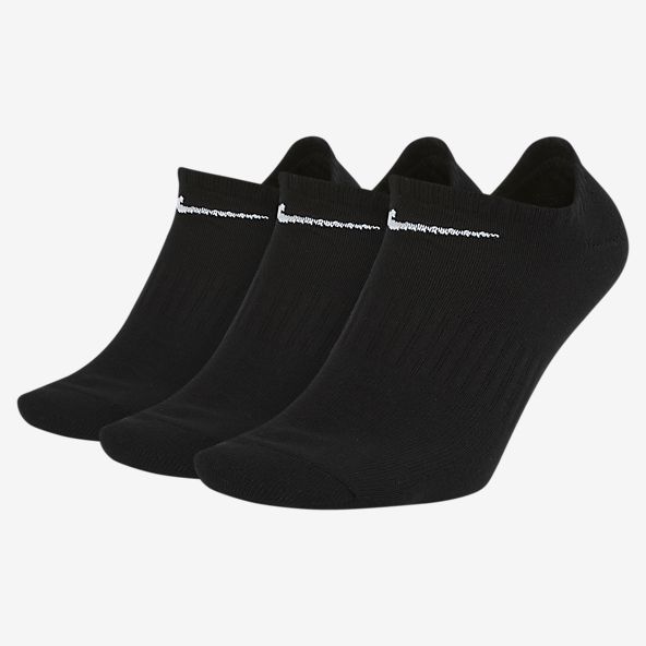 nike women's socks black