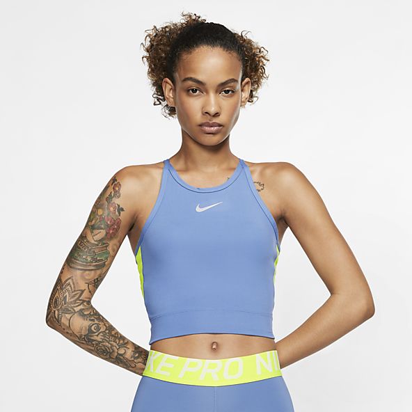 nike women's miler running crop tank top