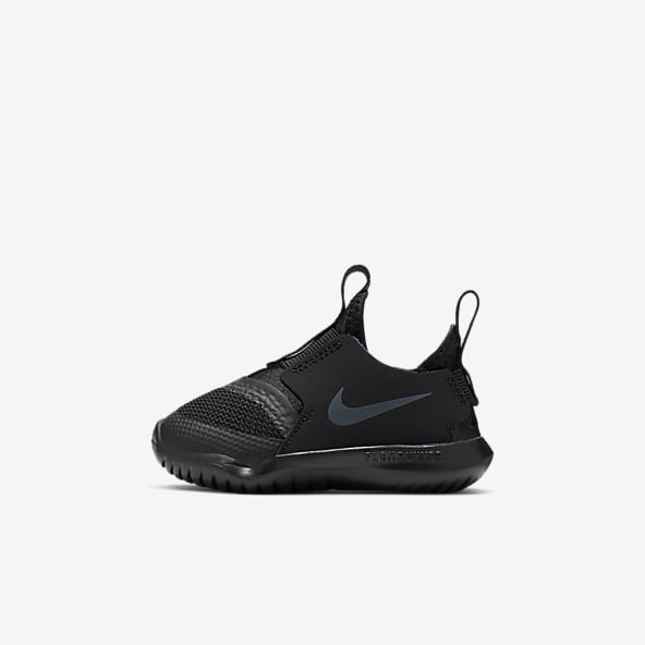 nike black leather running shoes