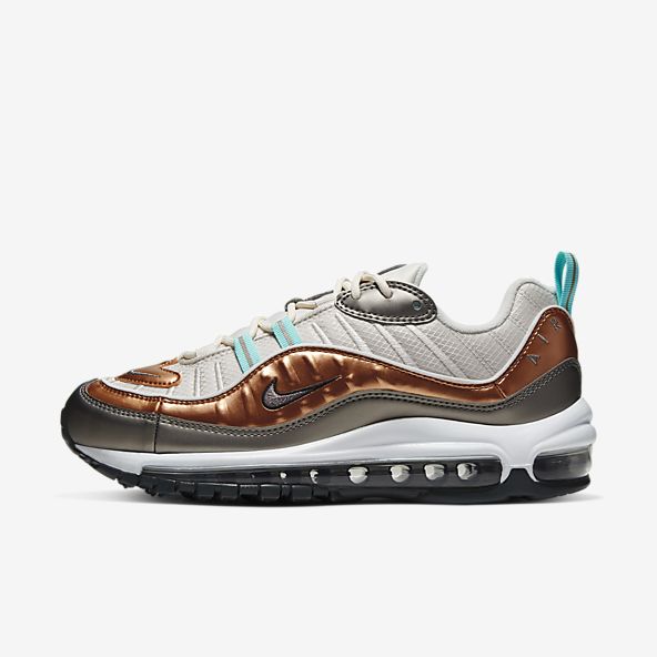 nike air max plateadas