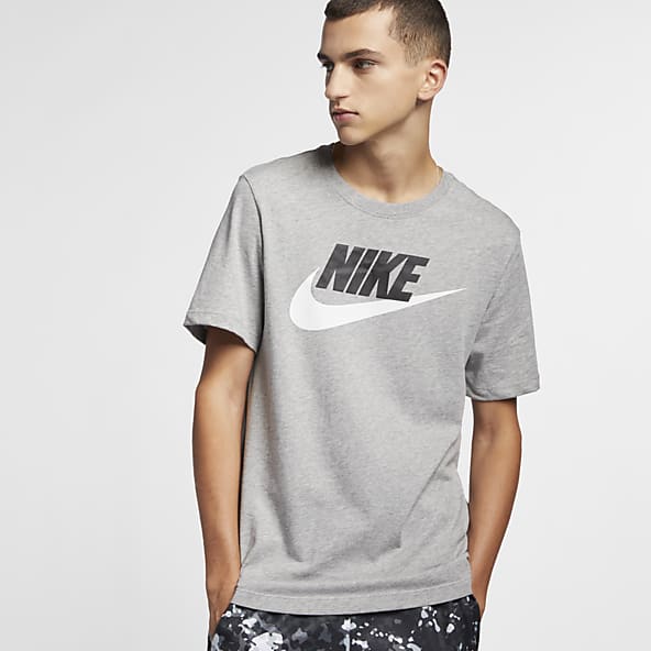 Handelsmerk Vol Vervagen Mens Grey Tops & T-Shirts. Nike.com