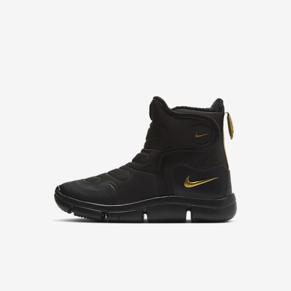 Black nike boots kids Clearance
