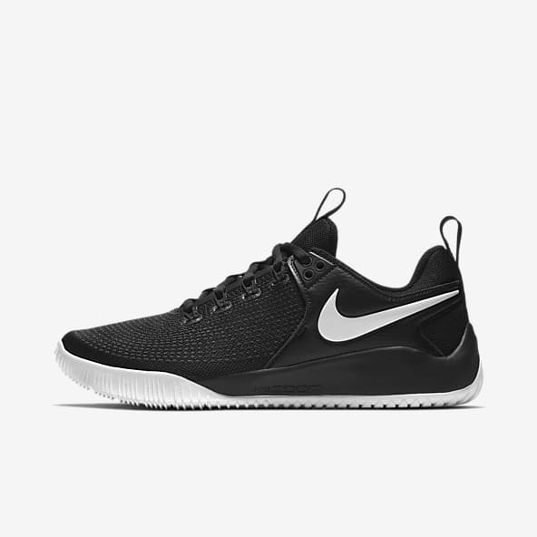 nike black volleyball shoes