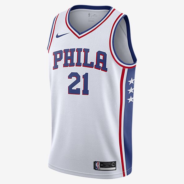 sixers grey jersey