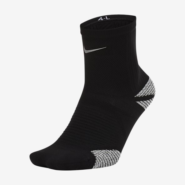 black nike ankle socks mens