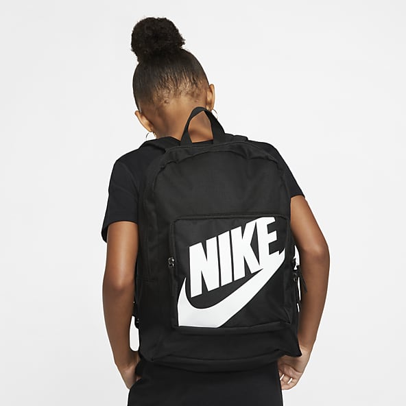 Nike SAC A DOS Cartable femmes homme Noir d'école Grande capacité