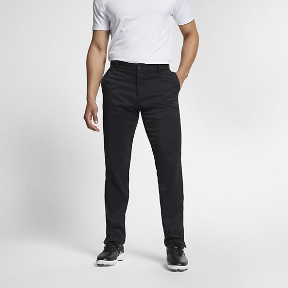 regular fit golf trousers