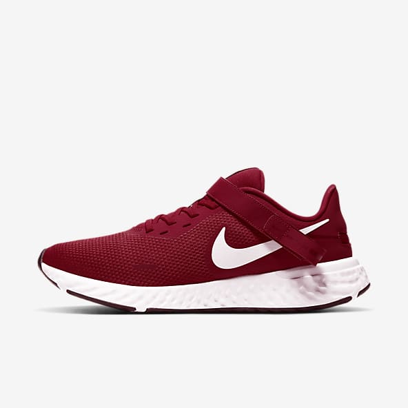 Nike men red sneakers